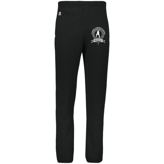 OPG Custom Design #20. 1st Annual Hackers Golf Tournament. Dri-Power Closed Bottom Pocket Sweatpants