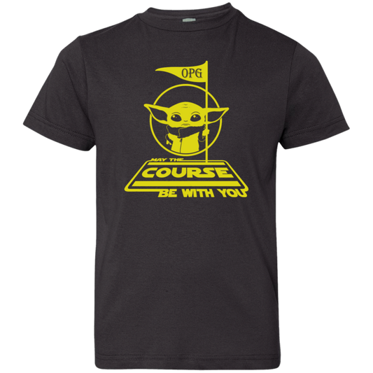 OPG Custom Design #21. May the course be with you. Parody / Fan Art. Youth Jersey T-Shirt