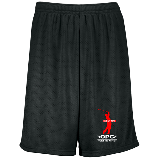 OPG Custom Design #16. Get My Nine. Male Version. Moisture-Wicking 9 inch Inseam Mesh Shorts