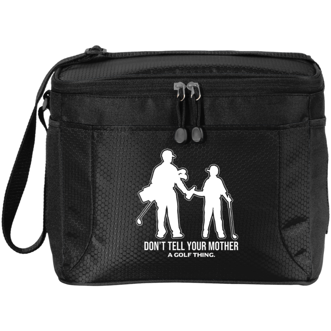 OPG Custom Design #7. Father and Son's First Beer. Don't Tell Your Mother. 12-Pack Cooler