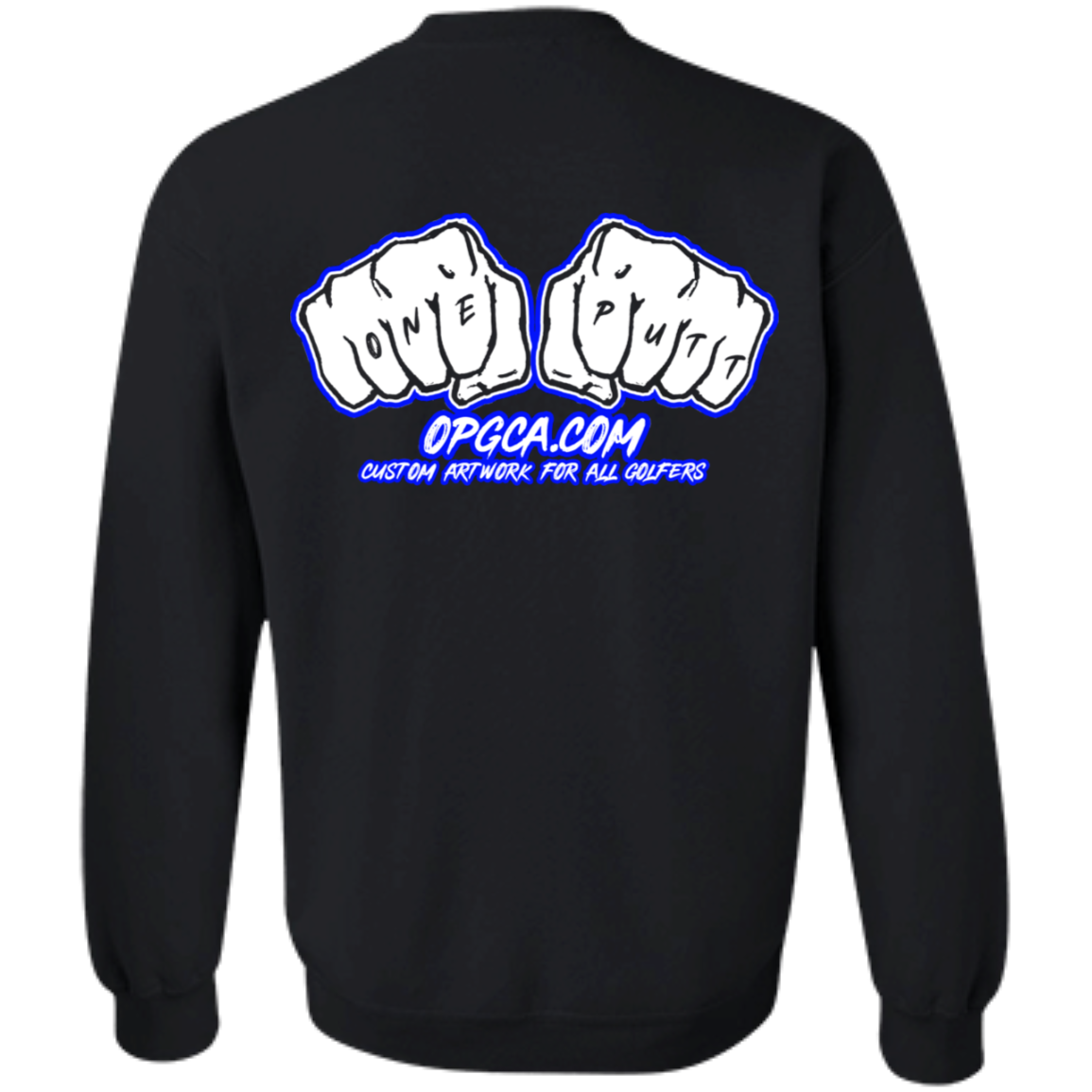 OPG Custom Design #3. Blue Tees Blues Brothers Fan Art. Crewneck Pullover Sweatshirt