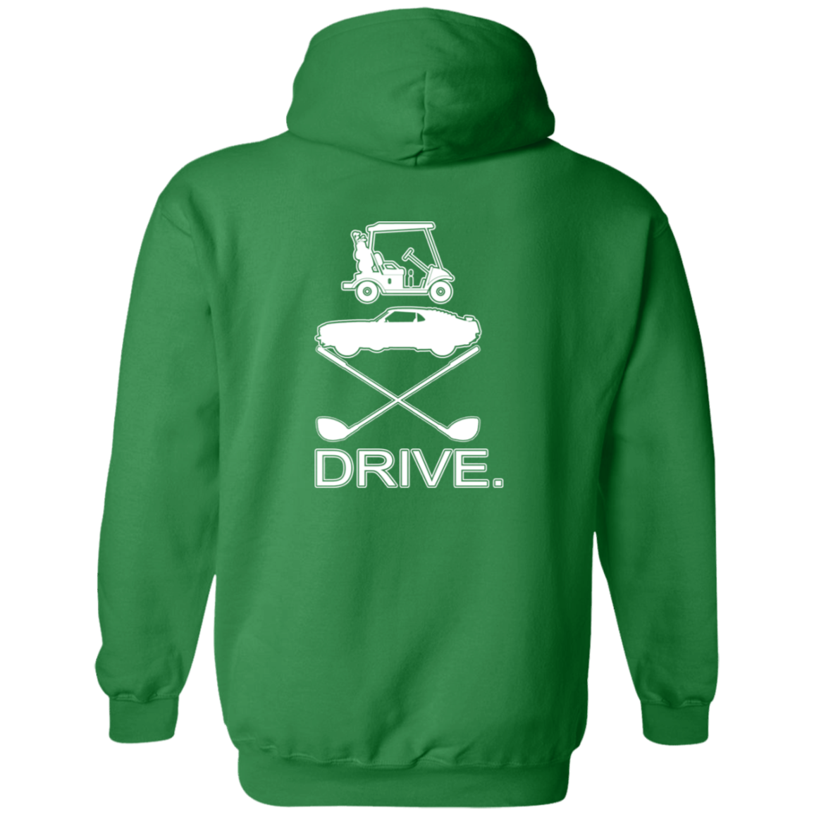 OPG Custom Design #8. Drive. Zip Up Hooded Sweatshirt