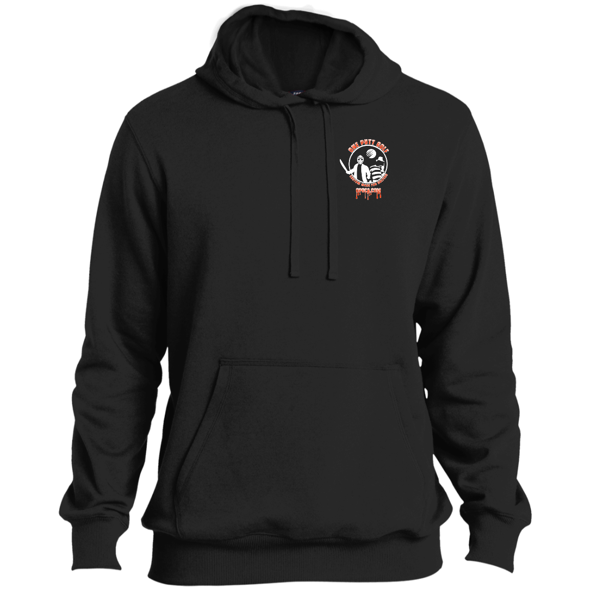 OPG Custom Design #23. Hack N Slice Golf. Freddy and Jason Fan Art. Tall Pullover Hoodie