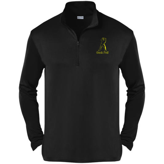 OPG Custom Design #19. GUCK FOLF. Men's Edition. 1/4-Zip Pullover 100% Polyester 1/4-Zip Pullover