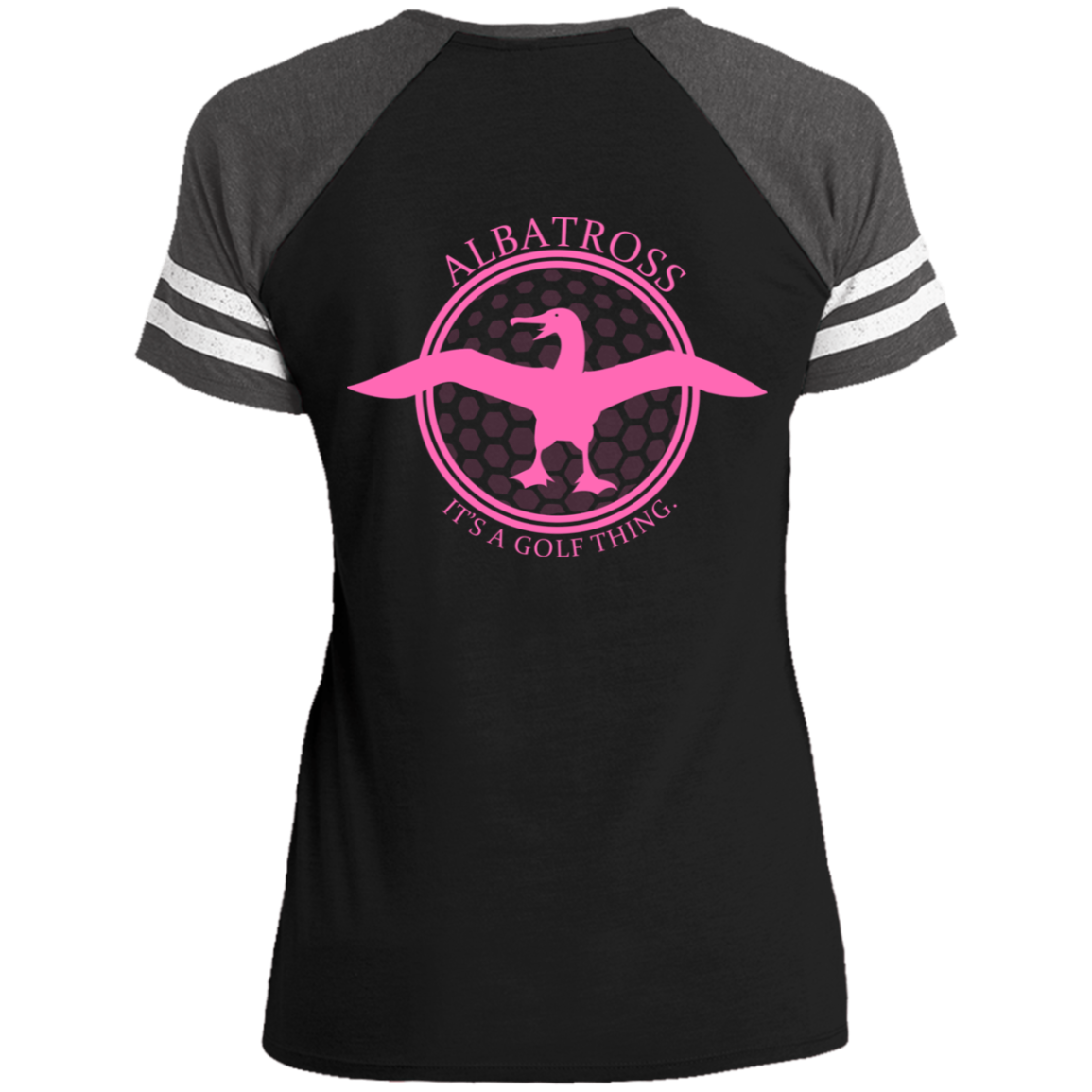 OPG Custom Artwork #1. Albatross. It's a golf thing. Ladies' Game V-Neck T-Shirt