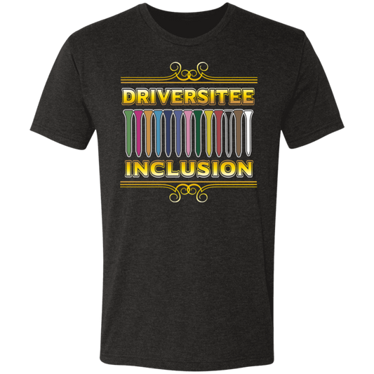 OPG Custom Design #6. Driveristee & Inclusion. Triblend T-Shirt