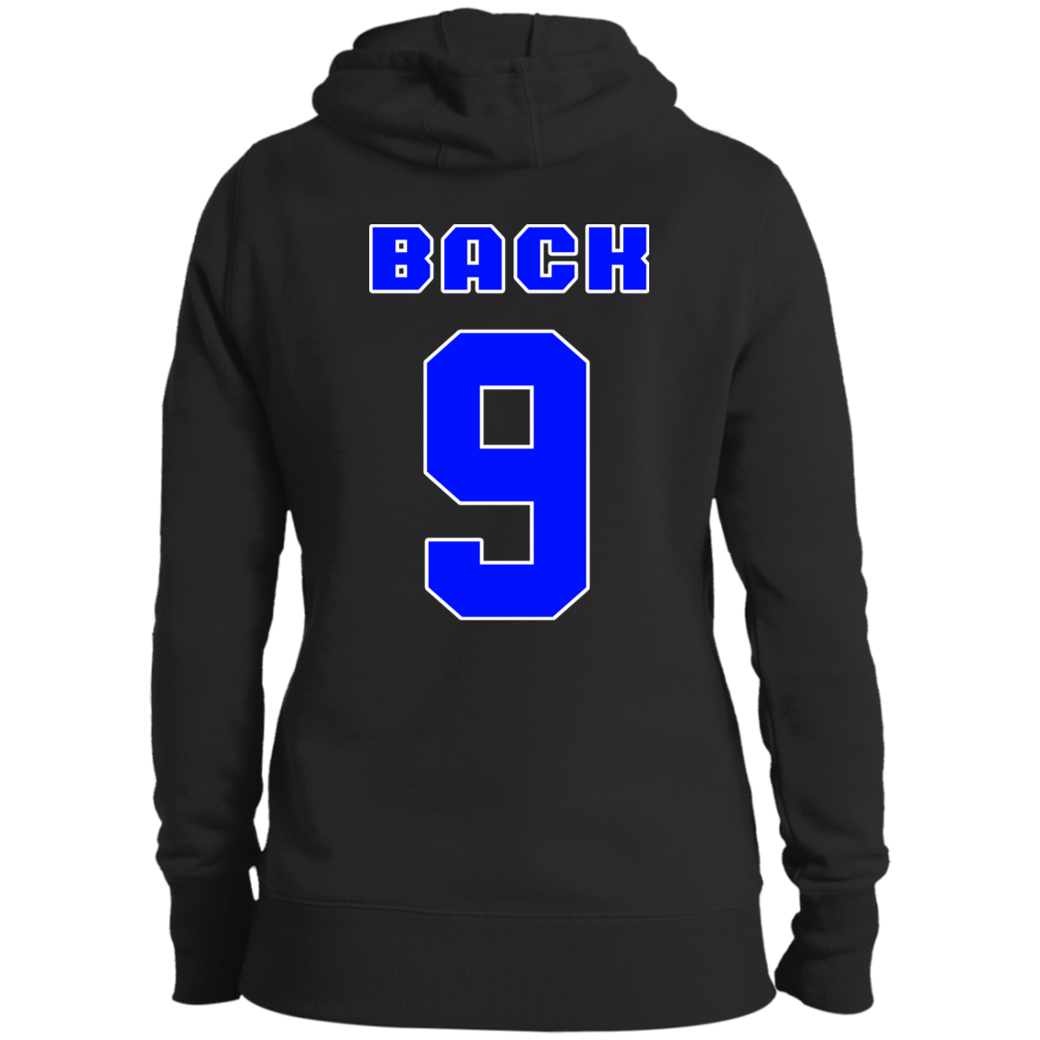 OPG Custom Design #17. Back 9. Ladies' Pullover Hooded Sweatshirt