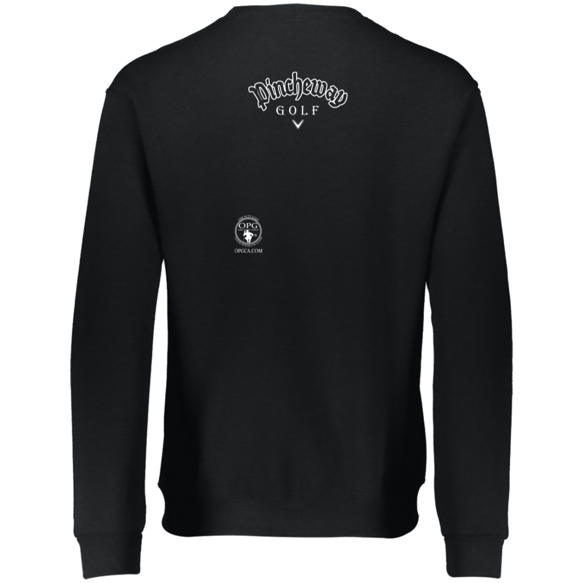 OPG Custom Artwork #27. Pincheway Golf. Youth Dri-Power Fleece Crewneck Sweatshirt