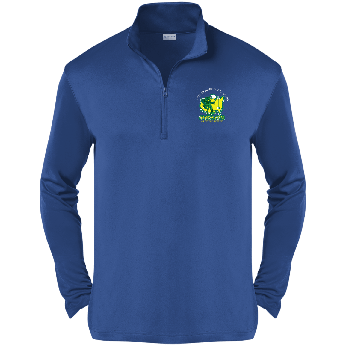 OPG Custom Design #26. Tiger Woods Fan Art. 2019 Master's Champion. Competitor 1/4-Zip Pullover