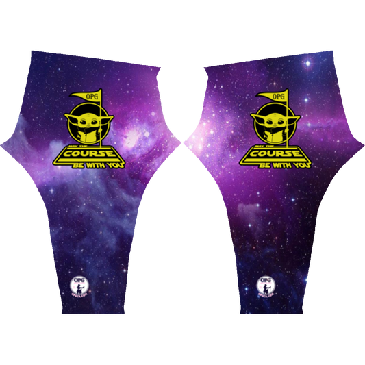 OPG Custom Design #21. May The Course Be With You. Fan Art. All Over Print Leggings