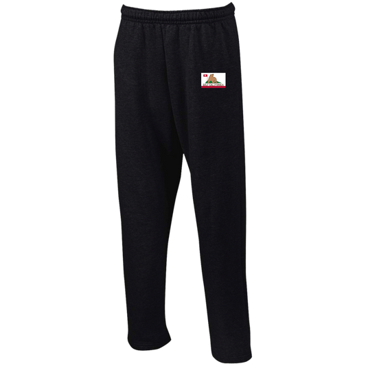 OPG Custom Design #14. Golf California. Open Bottom Sweatpants with Pockets