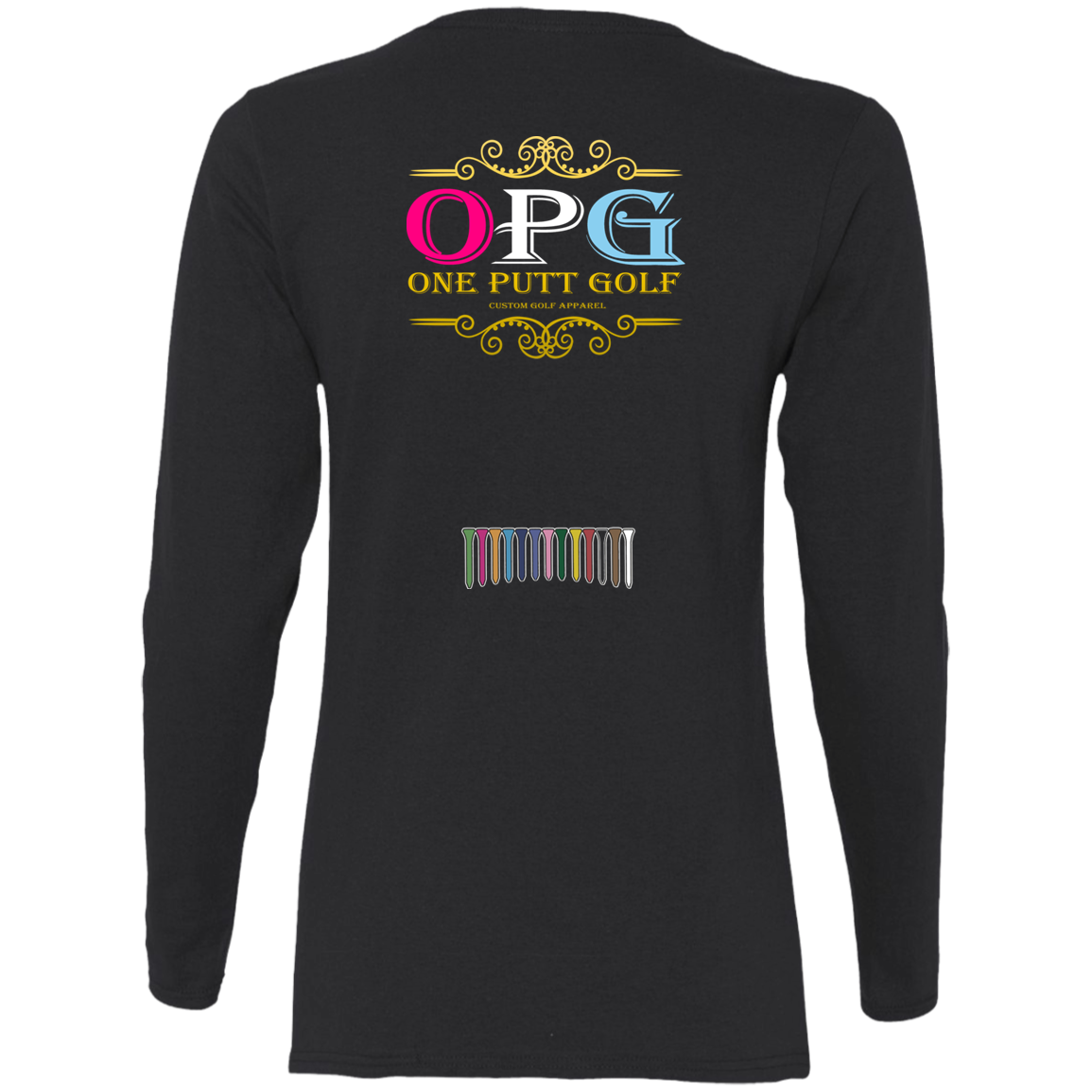 OPG Custom Design #6. Driveristee & Inclusion. Ladies' 100% Cotton T-Shirt