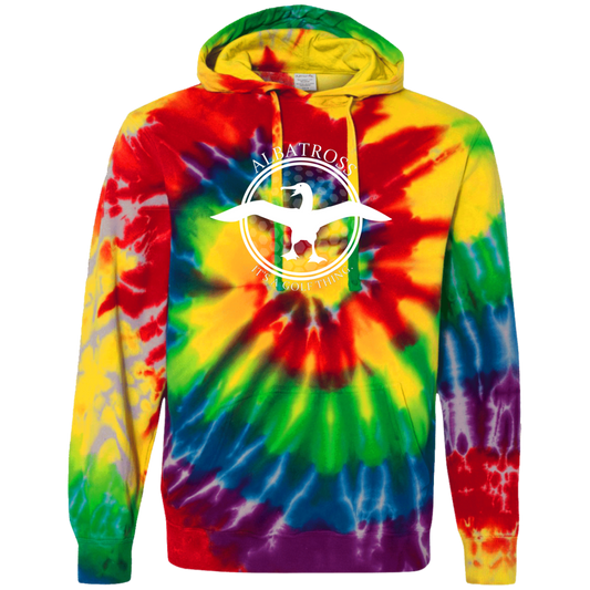 OPG Custom Artwork #1. Albatross. It's a golf thing. Tie-Dyed Pullover Hoodie