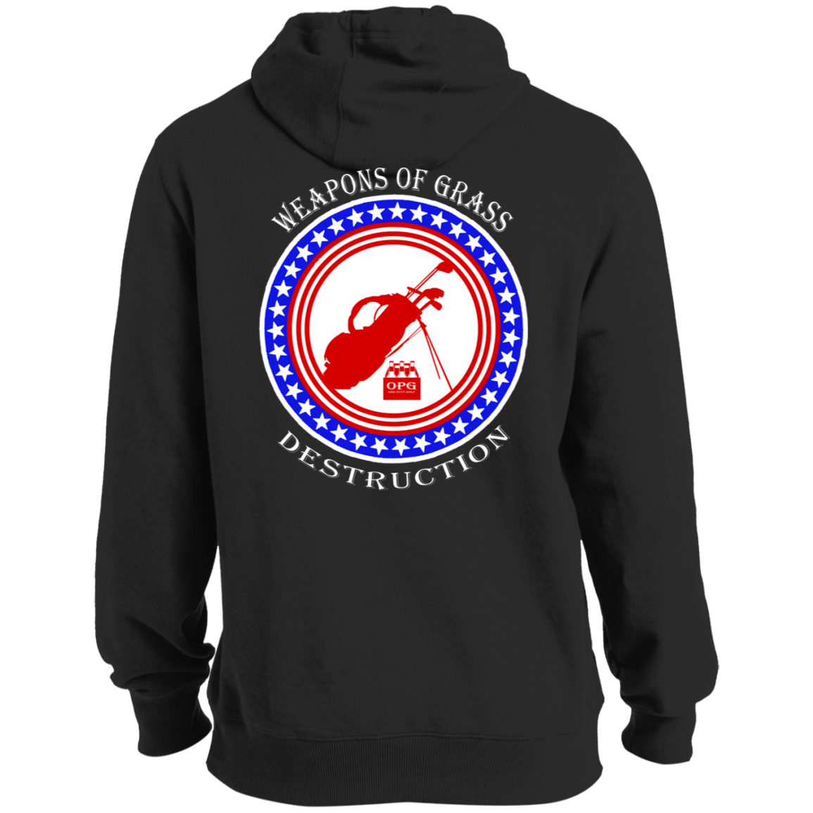 OPG Custom Design #18. Weapons of Grass Destructions. Soft Style Pullover Hoodie