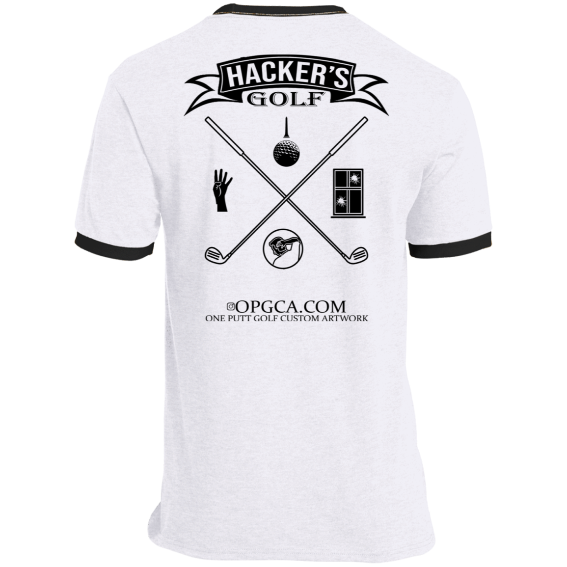 OPG Custom Design #20.1st Annual Hackers Golf Tournament. Ringer Tee