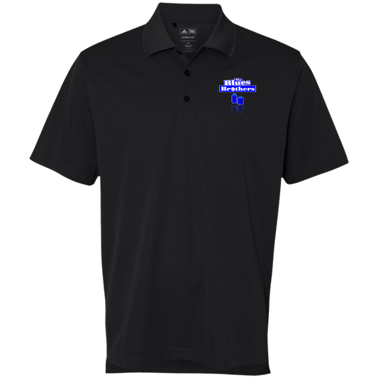 OPG Custom Design #3. Blue Tees Blues Brothers Fan Art. Adidas Golf ClimaLite® Polo