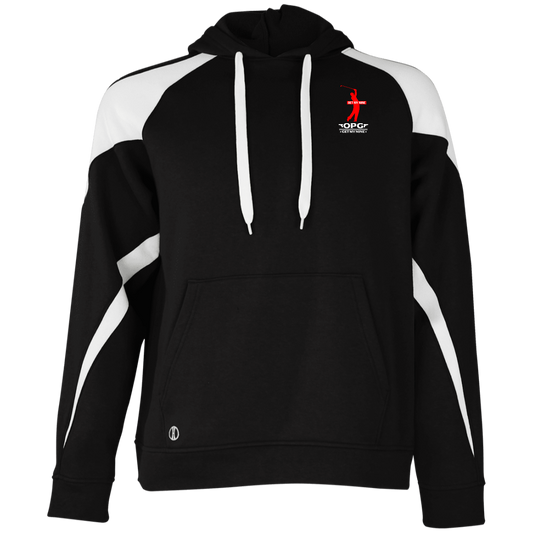 OPG Custom Design #16. Get My Nine. Male Version. Colorblock Fleece Hoodie