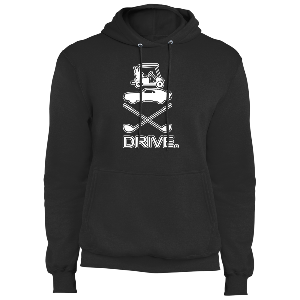 OPG Custom Design #8. Drive. Fleece Pullover Hoodie