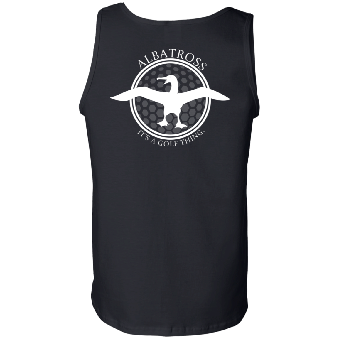 OPG Custom Artwork #1. Albatross. It's a golf thing. 100% Cotton Tank Top