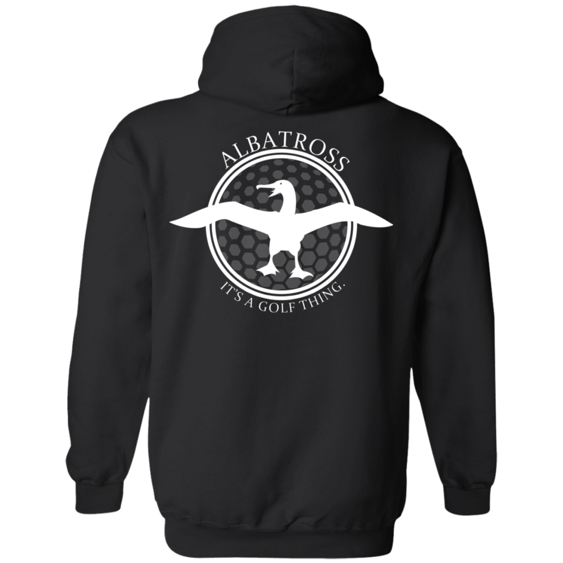 OPG Custom Artwork #1. Albatross. It's a golf thing. Basic Hoodie