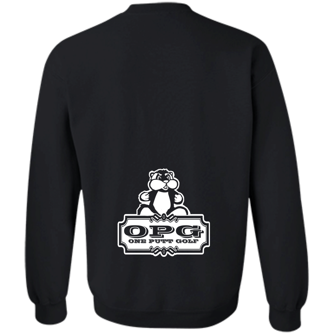 OPG Custom Design #29. Who's Your Caddy? Caddy Shack Bill Murray Fan Art. Crewneck Pullover Sweatshirt