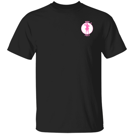 OPG Custom Design #19. GUCK FOLF. Female Edition. 100% Cotton T-Shirt