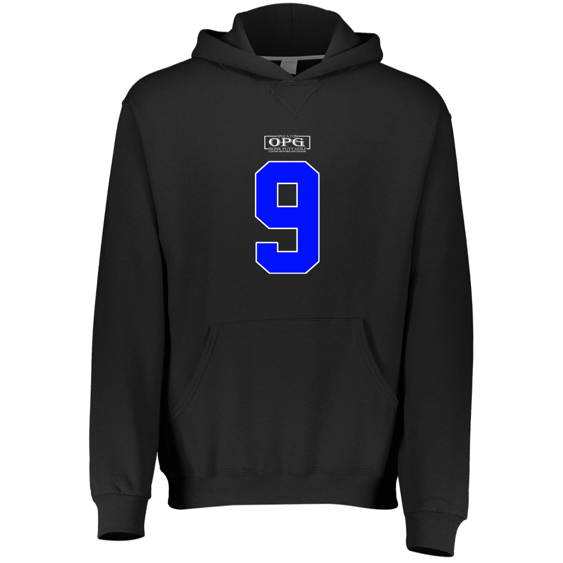 OPG Custom Design #17. Back 9. Youth Dri-Power Fleece Hoodie