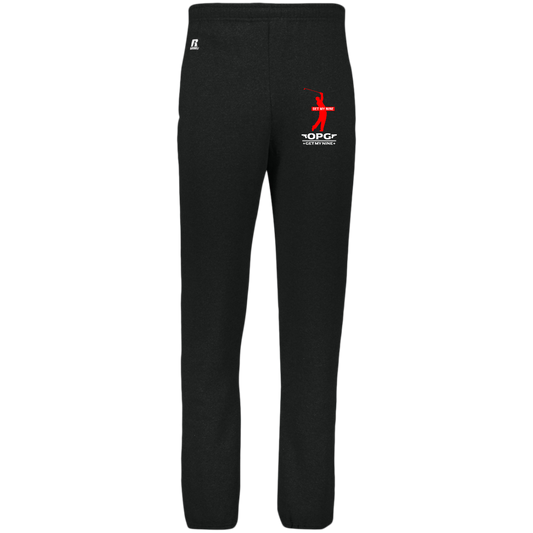 OPG Custom Design #16. Get My Nine. Male Version. Dri-Power Closed Bottom Pocket Sweatpants