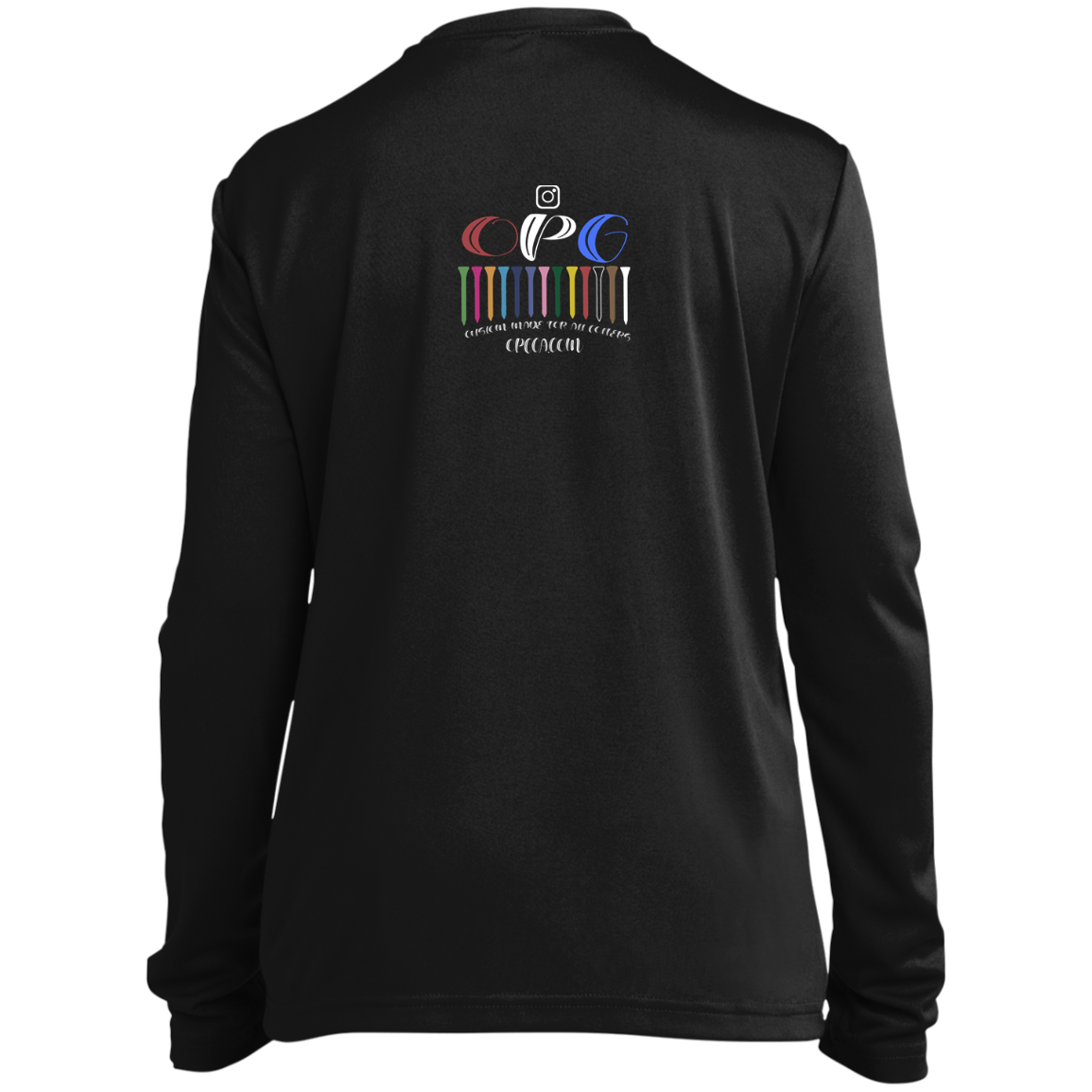 ZZZ#06 OPG Custom Design. DRIVER-SITEE & INCLUSION. Youth 100% Polyester Long Sleeve Tee