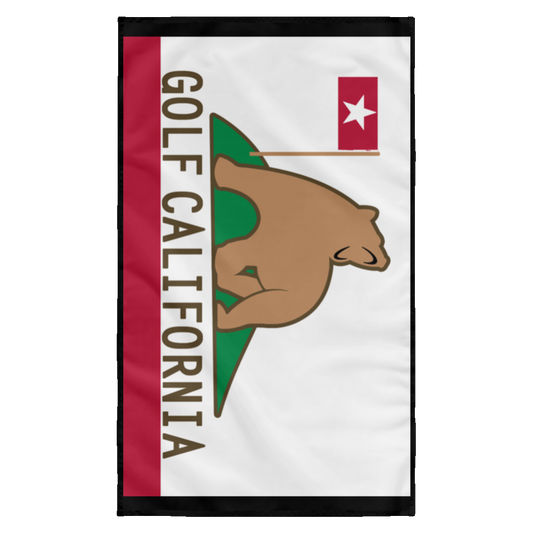 OPG Custom Design #14. Golf California. Wall Flag