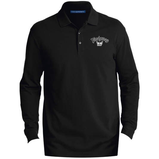 OPG Custom Artwork #27. Pincheway Golf. Men's EZCotton™ Long Sleeve Polo