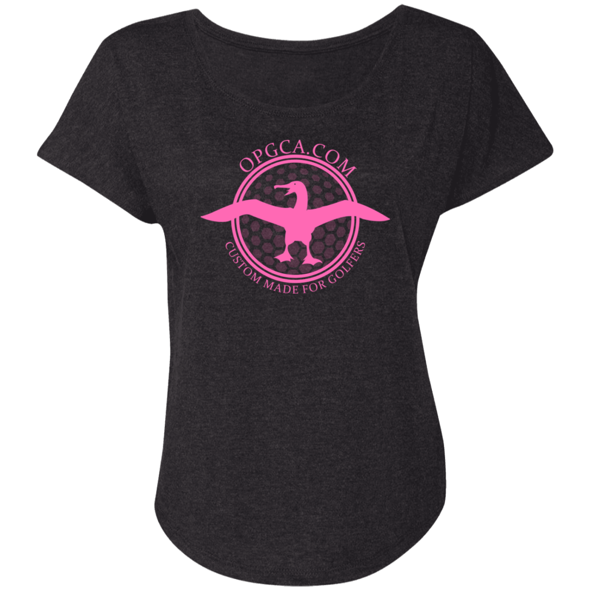 OPG Custom Artwork #1. Albatross. It's a golf thing. Ladies' Triblend Dolman Sleeve