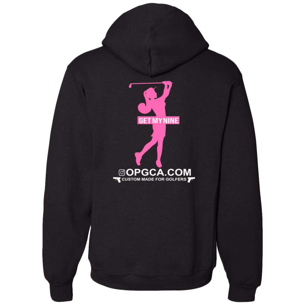 OPG Custom Design #16. Get My Nine. Female Version. Dri-Power Fleece Pullover Hoodie