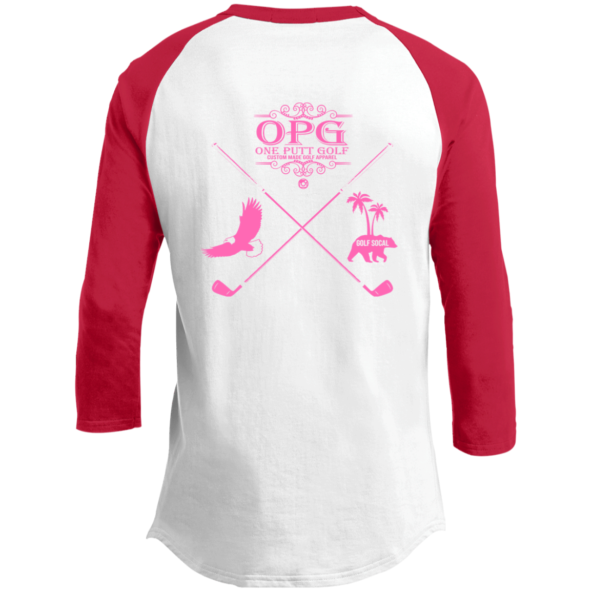 OPG Custom Design #8. Drive. Youth 3/4 Raglan Sleeve Shirt