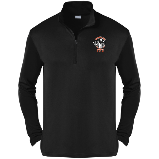 OPG Custom Design #23. Hack N Slice Golf. Freddy and Jason Fan Art. 1/4-Zip Pullover 100% Polyester 1/4-Zip Pullover