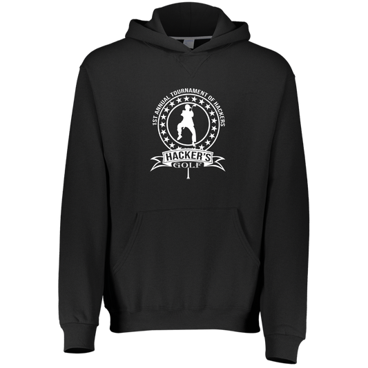 OPG Custom Design #20. 1st Annual Hackers Golf Tournament. Youth Dri-Power Fleece Hoodie