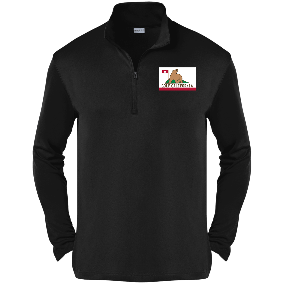 OPG Custom Design #14. Golf California. 1/4-Zip Pullover 100% Polyester 1/4-Zip Pullover