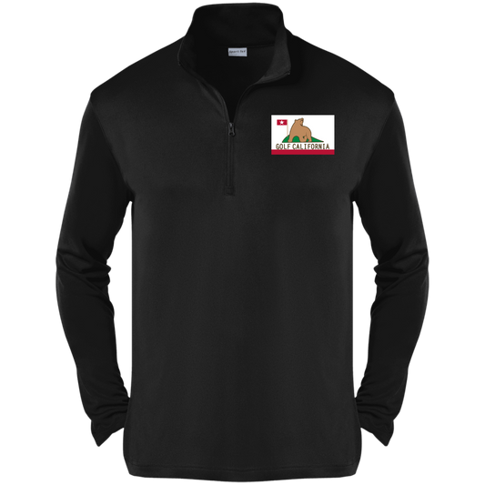 OPG Custom Design #14. Golf California. 1/4-Zip Pullover 100% Polyester 1/4-Zip Pullover