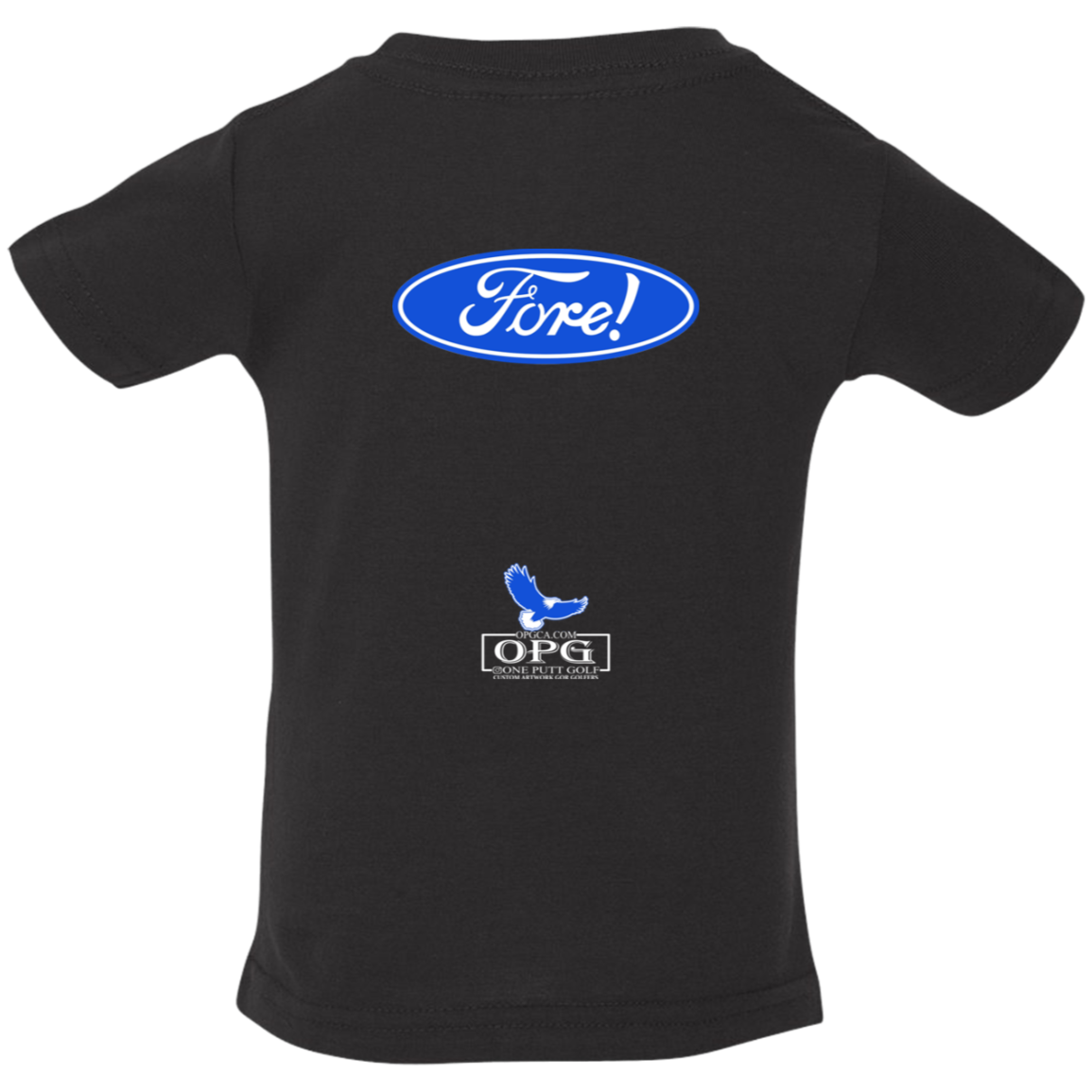 OPG Custom Design #11. Fore! Ford Parody. Infant Jersey T-Shirt