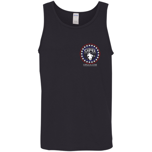 OPG Custom Design #18. Weapons of Grass Destruction. 5.3 oz. 100% Cotton Tank Top.