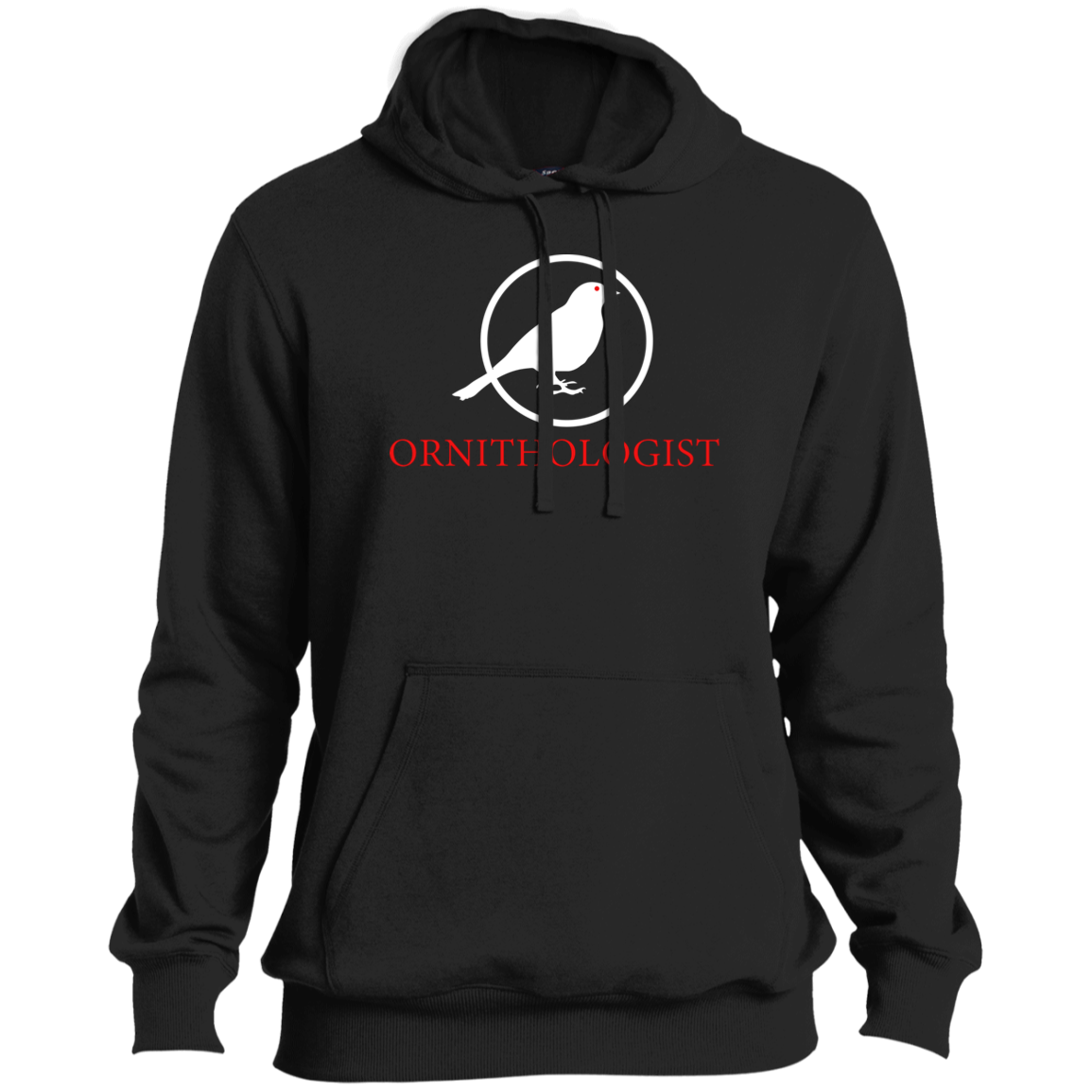 OPG Custom Design # 24. Ornithologist. A person who studies or is an expert on birds. Tall Pullover Hoodie