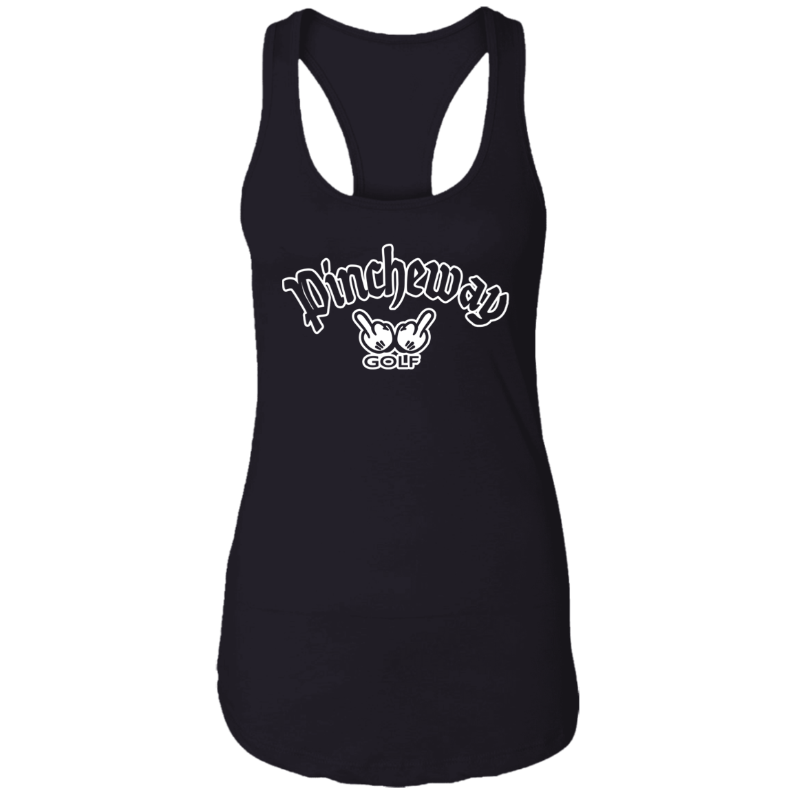 ZZZ#27 OPG Custom Design. Pincheway. Ladies Ideal Racerback Tank