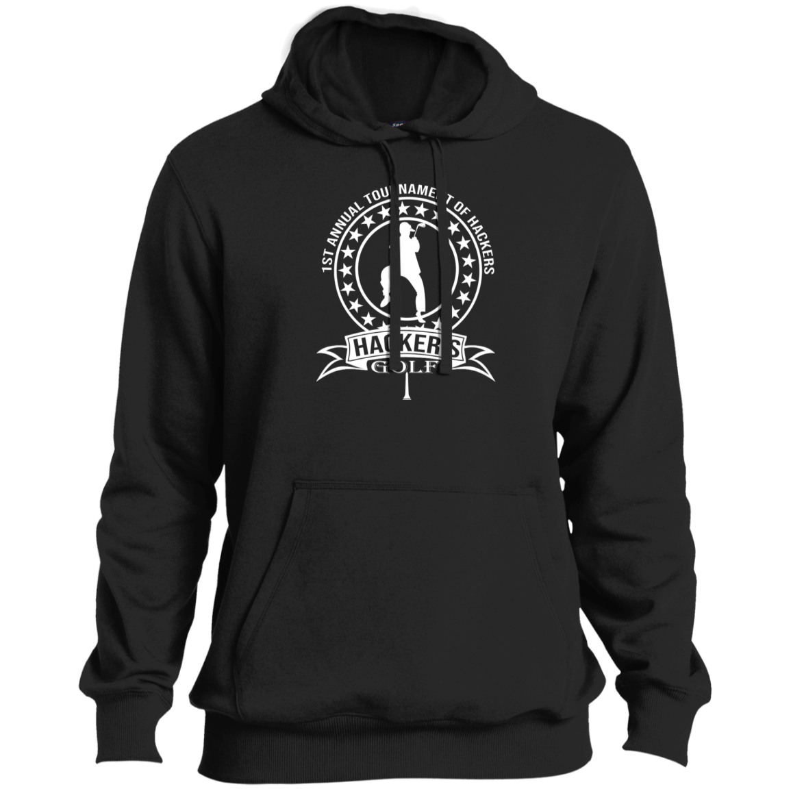 OPG Custom Design #20. 1st Annual Hackers Golf Tournament. Ultra Soft Pullover Hoodie