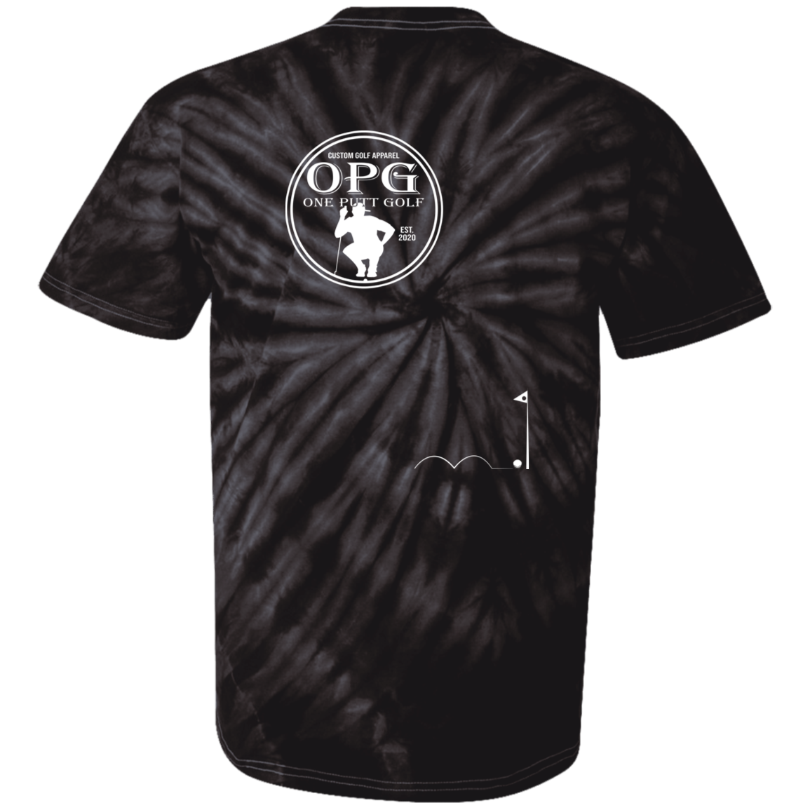 OPG Custom Design #4. I Don't See Noting Wrong With A Little Bump N Run. 100% Cotton Tie Dye T-Shirt