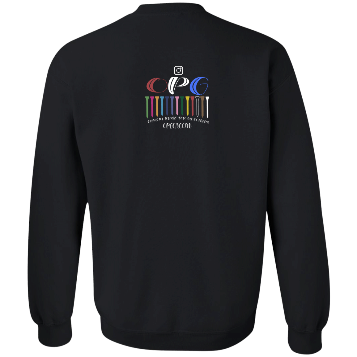 ZZZ#06 OPG Custom Design. DRIVER-SITEE & INCLUSION. Youth Crewneck Sweatshirt