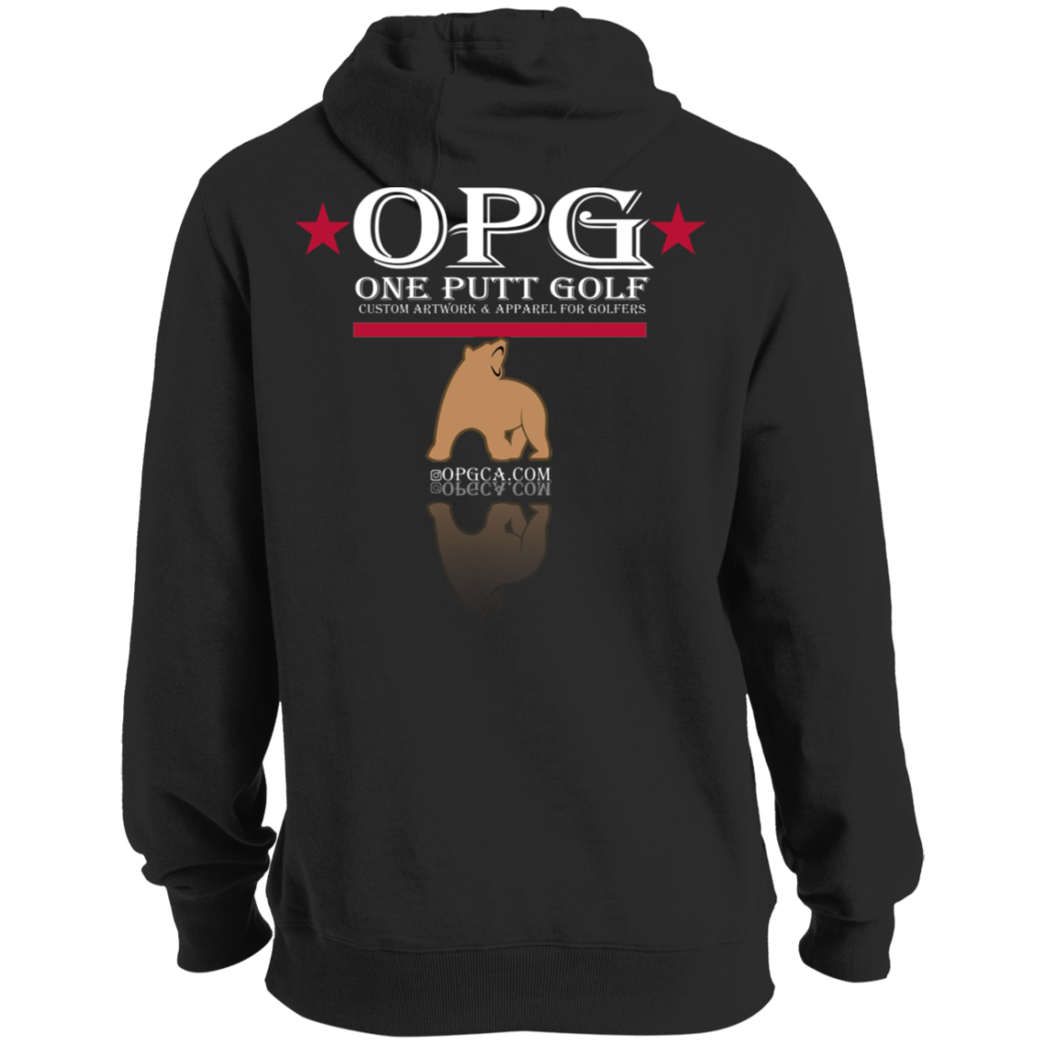 OPG Custom Design #14. Golf California. Tall Pullover Hoodie