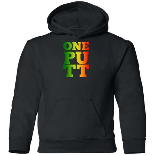 OPG Custom Design #22. ONE PUTT. ONE LOVE Parody. Youth Hoodie