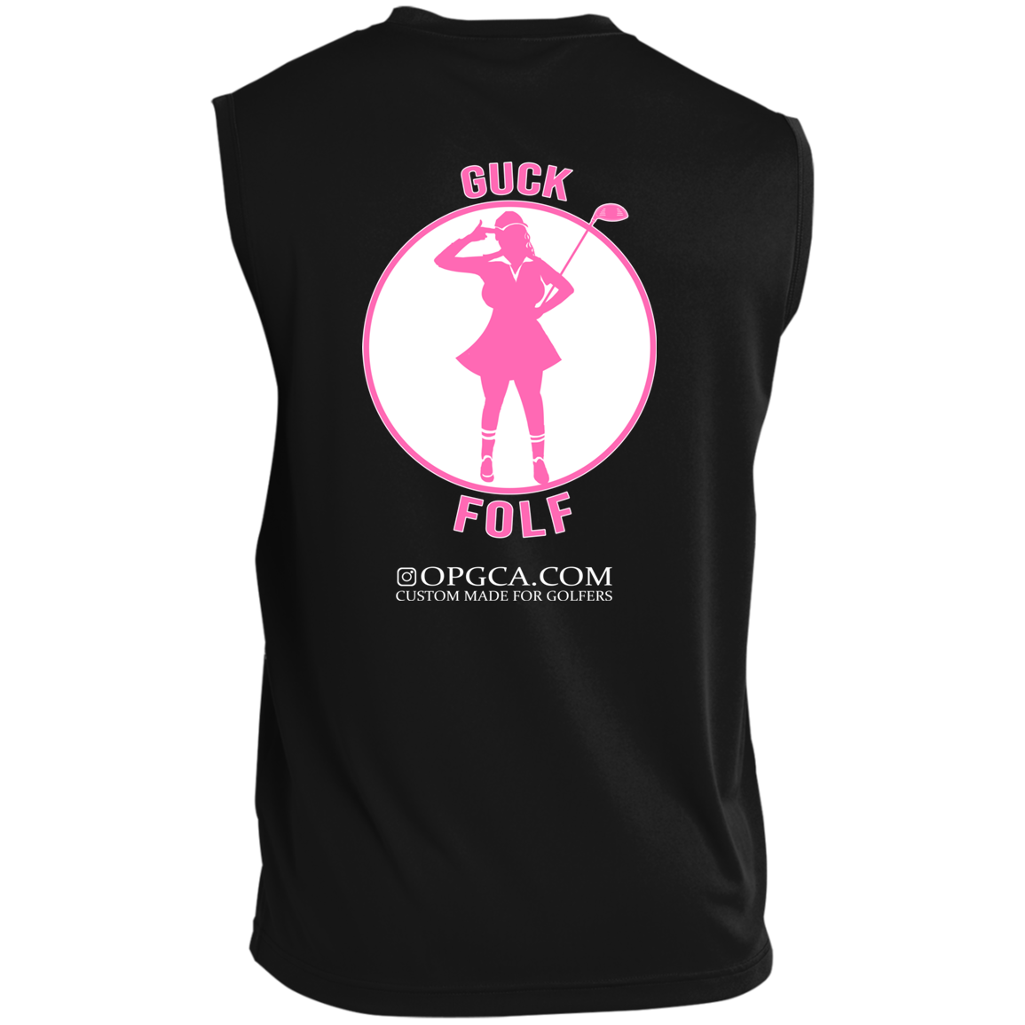 OPG Custom Design #19. GUCK FOLF. Female Edition. Sleeveless