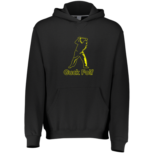 OPG Custom Design #19. GUCK FOLF. Men's Edition. Youth Dri-Power Fleece Hoodie