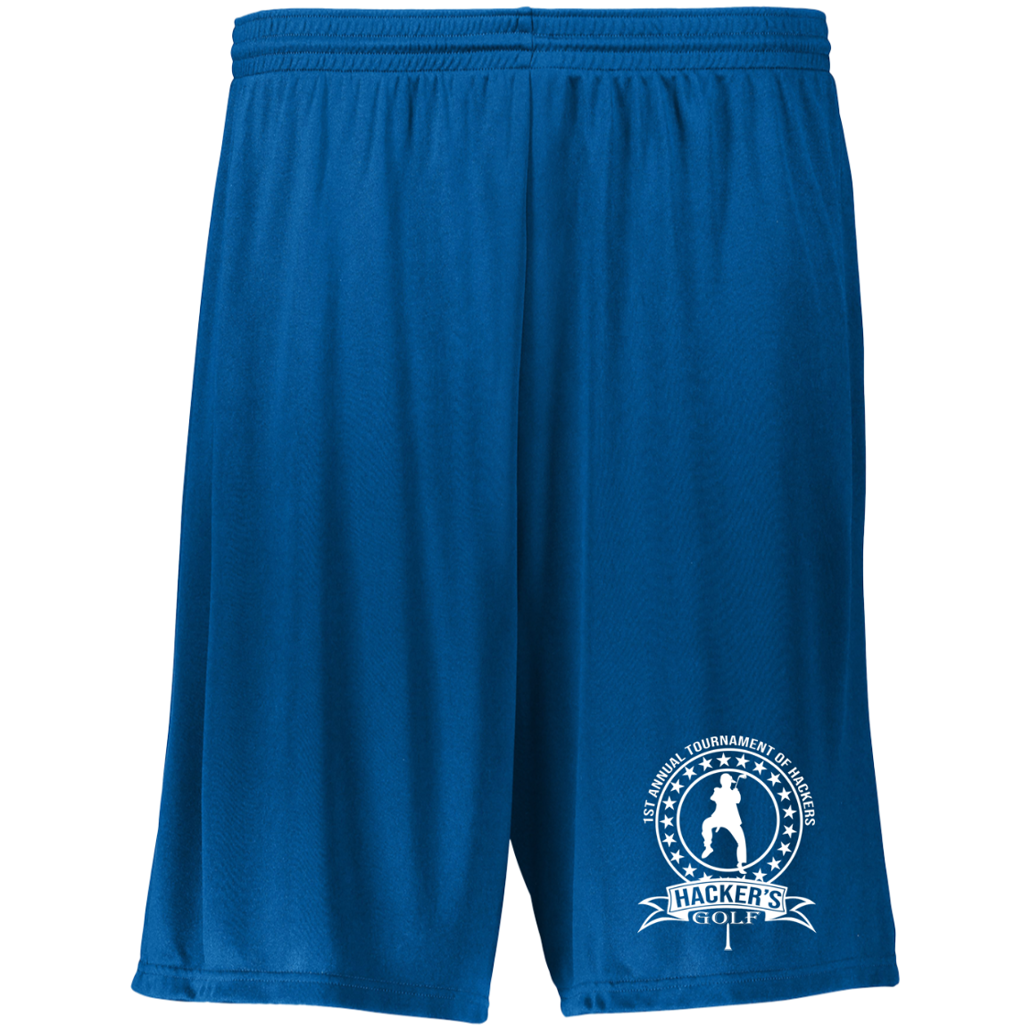 OPG Custom Design #20. 1st Annual Hackers Golf Tournament. Moisture-Wicking 9 inch Inseam Training Shorts